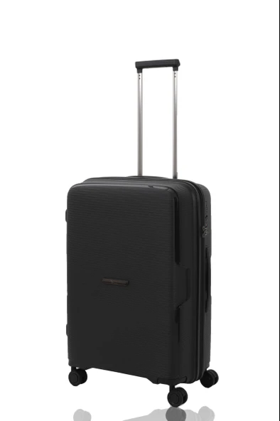 V2408 POLİCARBON VALİZ SİYAH SET - 3