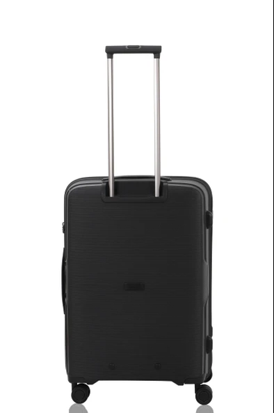 V2408 POLİCARBON VALİZ SİYAH SET - 16