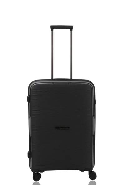V2408 POLİCARBON VALİZ SİYAH SET - 2