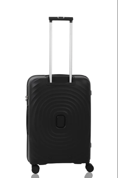V2407 POLİCARBON VALİZ SİYAH SET - 4