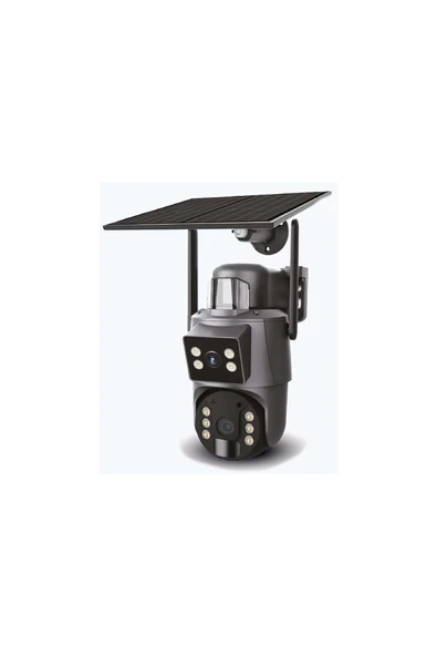 inox  İNOX-238 IPC 4G ÇİFT LENS SOLAR PANELLİ KAMERA(UBOX)