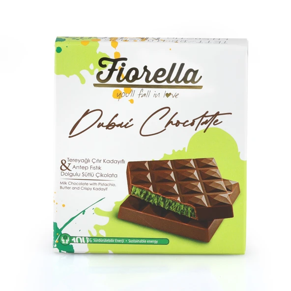 Fiorella Dubai Çikolatası 60 Gr. (1 Paket) - 2