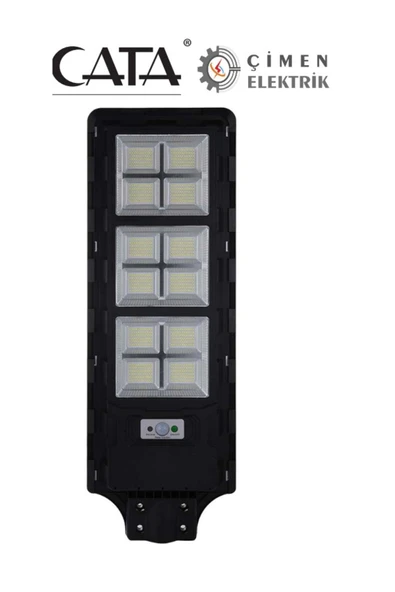 Cata  Ct 4642 300w Güneş Enerjili Solar Sokak Armatürü 6400k Beyaz Işık