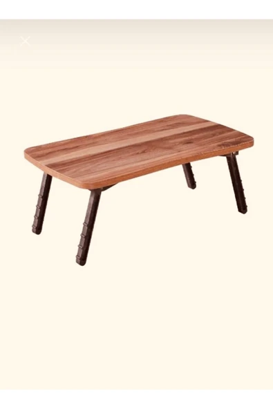 mokaparkavm Katlanabilir Laptop Masası Oval Pratik Taşınabilir - 2