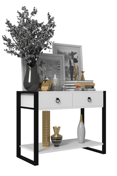 mokaparkavm Leylak Dresuar Giriş Masası Antre Masası - 3