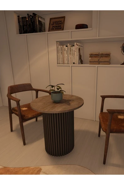 mokaparkavm Dekoratif Ayaklı Salon Orta Sehpa Helen Orta Sehpa - 3