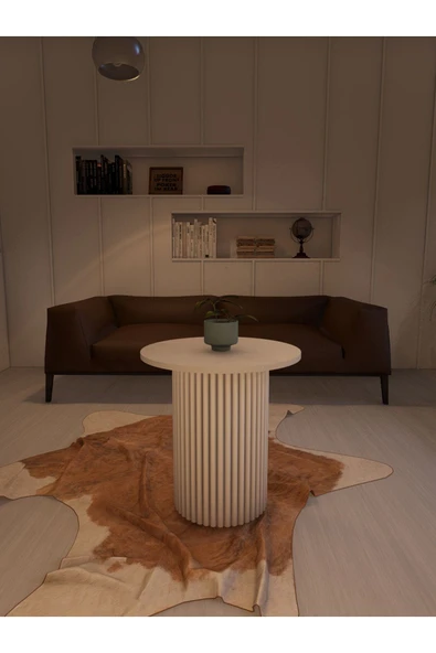 mokaparkavm Dekoratif Ayaklı Salon Orta Sehpa Helen Orta Sehpa - 4