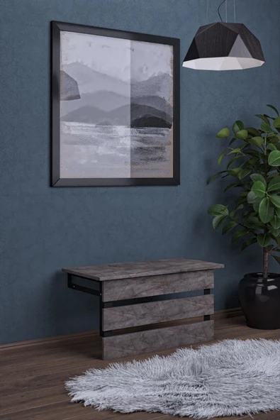 mokaparkavm Duvara Monte Katlanabilir Tabure Engeli Tabure Balkon Tabure - 2