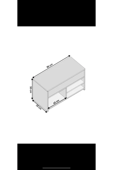 mokaparkavm Çilek çok amaçlı döşemeli kapaklı ayakkabılık giriş hol - 5