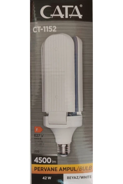 Cata  ( 2 Adet ) Ct-1152 42w 3 Kollu Pervane Ampul