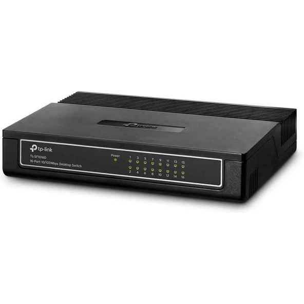 TP-Link TL-SF1016D 16 Port 10/100 Mbps Switch - 2