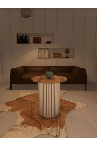 mokaparkavm Dekoratif Ayaklı Salon Orta Sehpa Helen Orta Sehpa - 2