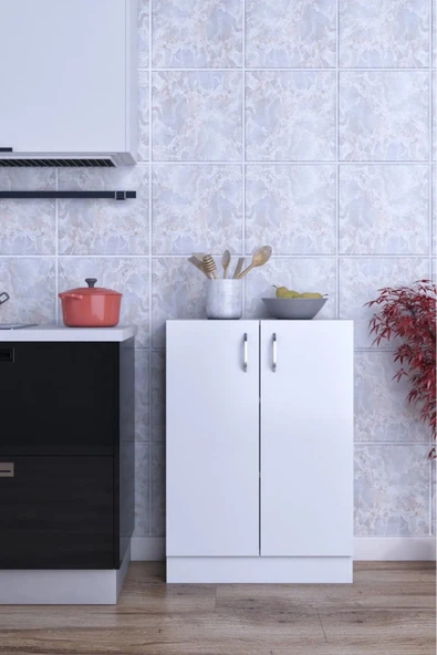 mokaparkavm Masal Kapaklı Geniş Raflı Pratik Çok Amaçlı Dolap - 2