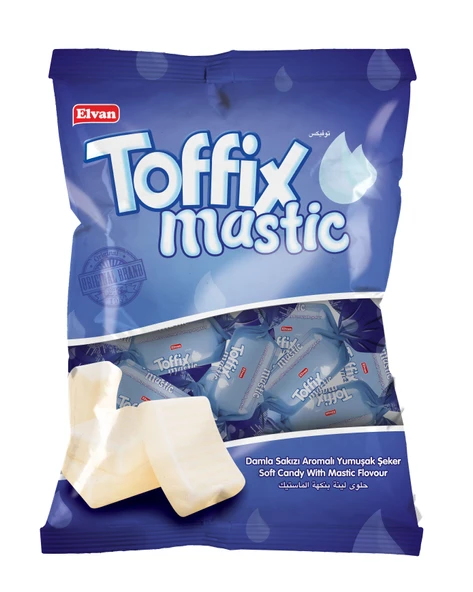 Toffix Mastic Damla Sakızlı Şeker 1000 Gr. (1 Poşet)