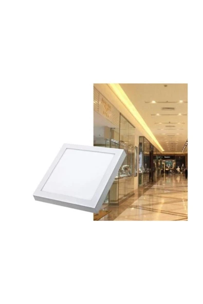 Cata  18w Sıva Üstü Kare Led Panel Armatür Ct-5234 - Beyaz Işık