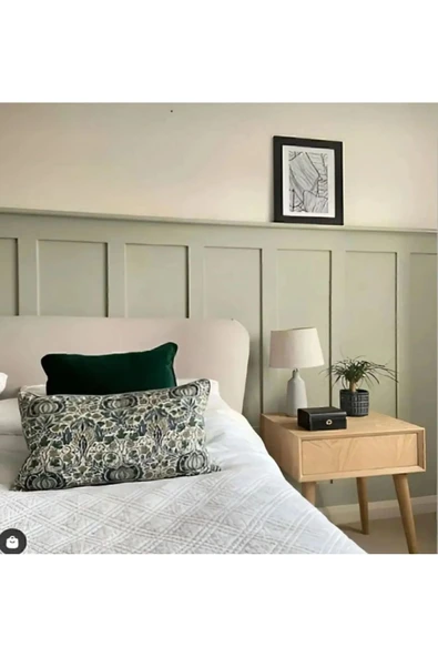 mokaparkavm Iskandinav Duvar Çıtası 5 Adet 60x8 Cm Dekoratif Duvar Çıtası Boyanabilir Duvar Dekoru Efsane - 4