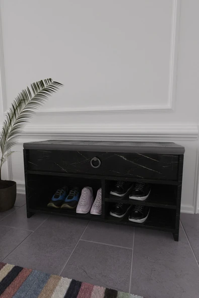 mokaparkavm Çilek çok amaçlı döşemeli kapaklı ayakkabılık giriş hol