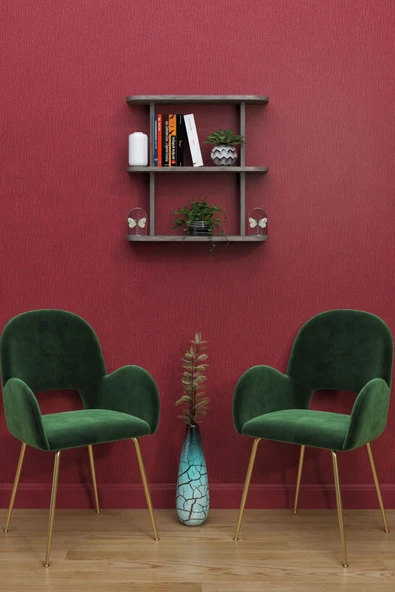 mokaparkavm Dekoratif Duvar Rafı2 Oval Çok Amaçlı 2 Katlı Raf Rafy2 - 2