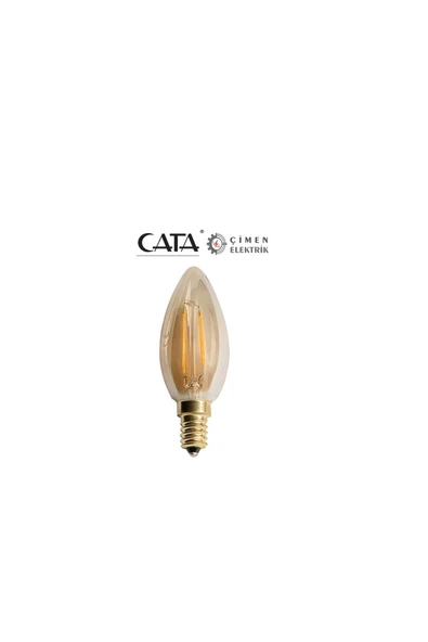Cata  7 ADET CATA CT 4280 4W Rustik Led Ampul 2700K Amber