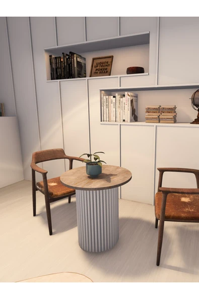 mokaparkavm Dekoratif Ayaklı Salon Orta Sehpa Helen Orta Sehpa