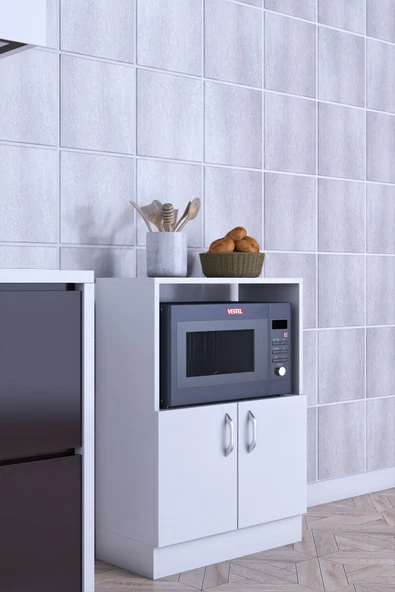 mokaparkavm Roma Mikrodalga Fırın Dolabı Pratik Mutfak - 2