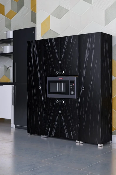 mokaparkavm Stil Mutfak Dolabı Çok Amaçlı Dolap