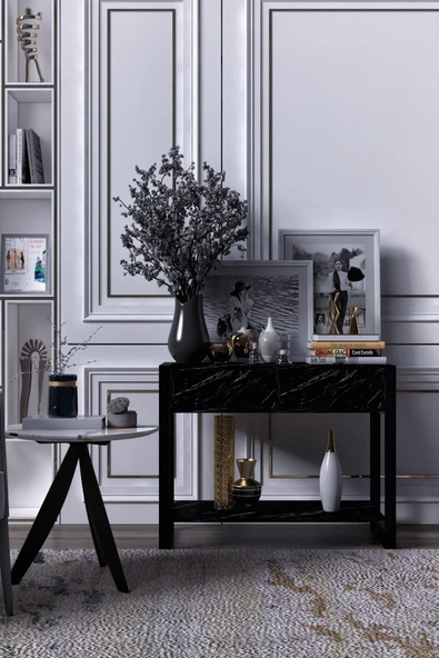 mokaparkavm Leylak Dresuar Masası Giriş Masası Karşılama Masası - 2