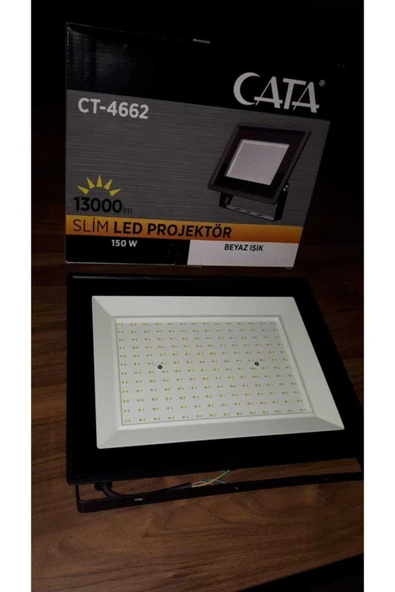Cata  Beyaz Led Projektör Ct 4662 150w - 2