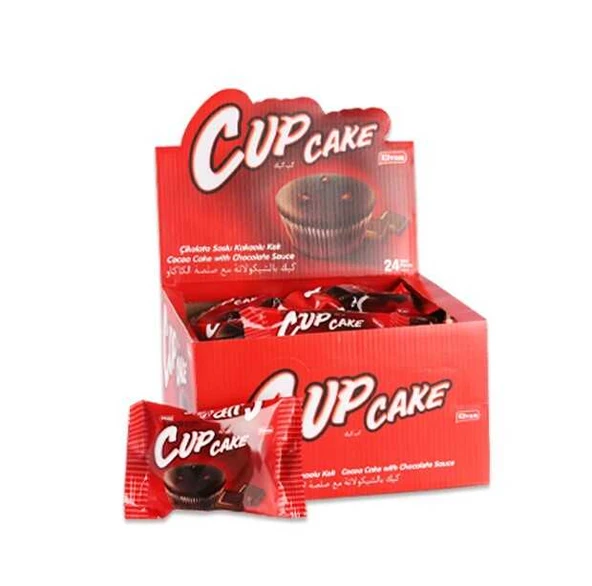 Elvan Çikolata Soslu Kakaolu Kek (Cup Cake) 20 Gram 24’lü (6 Paket) - 3