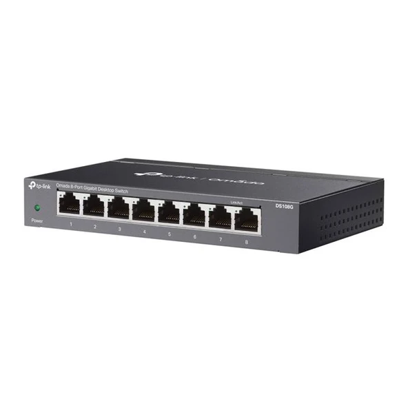 Omada RR DS108G 8li gigabit metal switch - 3