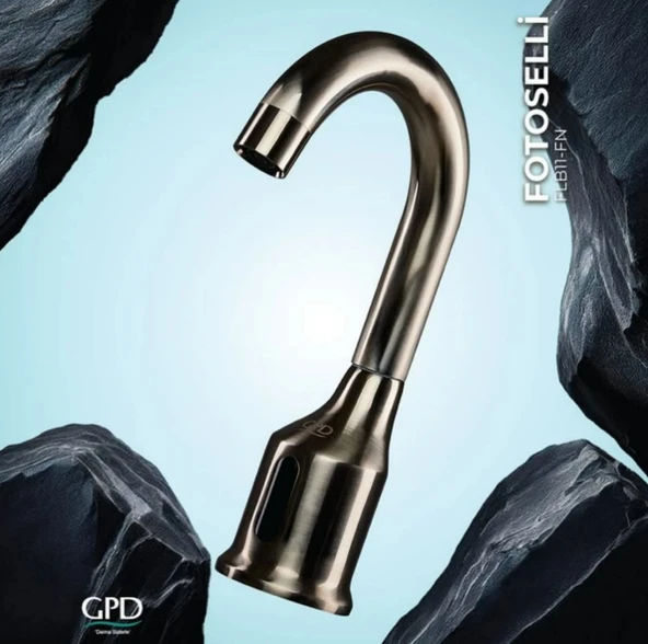 GPD Fotoselli Yüksek Lavabo Bataryası 160 Krom (Tek Su Girişli) - 2