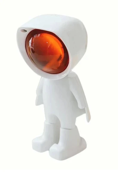 Gün Batımı Projektör Lamba Astronot Görünümlü Dekoratif Masa Lambası - 3