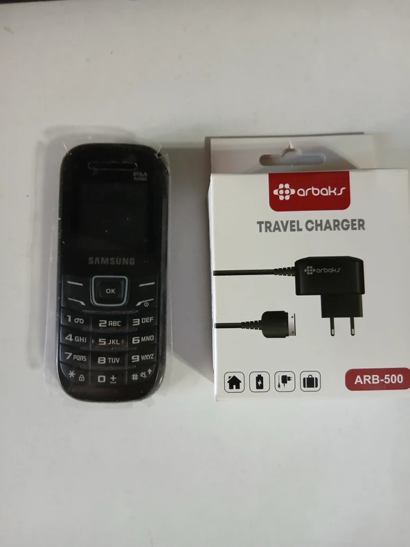 ASLANTİC SAMSUNG E1205 TUŞLU ASKER TELEFONU SİYAH