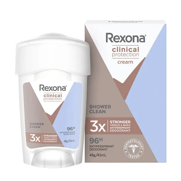 Rexona Clinical Protection Kadın Stick Deodorant Shower Clean 45 ml