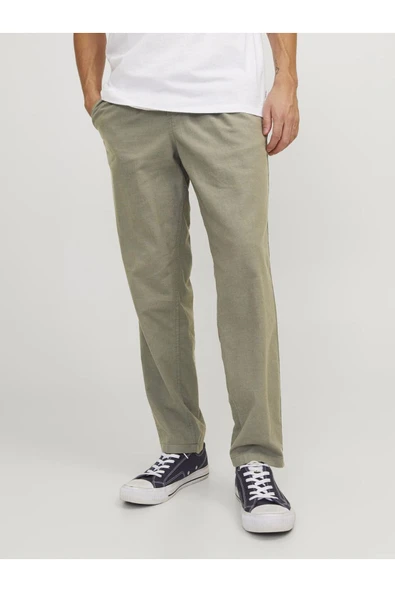 JACK JONES Erkek Haki Jogger Pantolon 12229699
