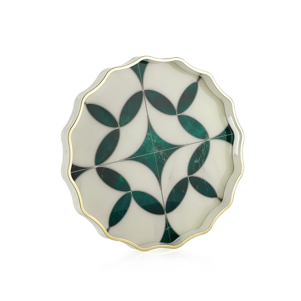 Schafer Aria Tepsi 1 Parça-Koyu Yeşil - 3