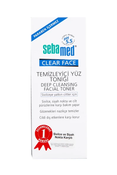 Sebamed Clear Face Yüz Temizleyici Tonik 150 ml