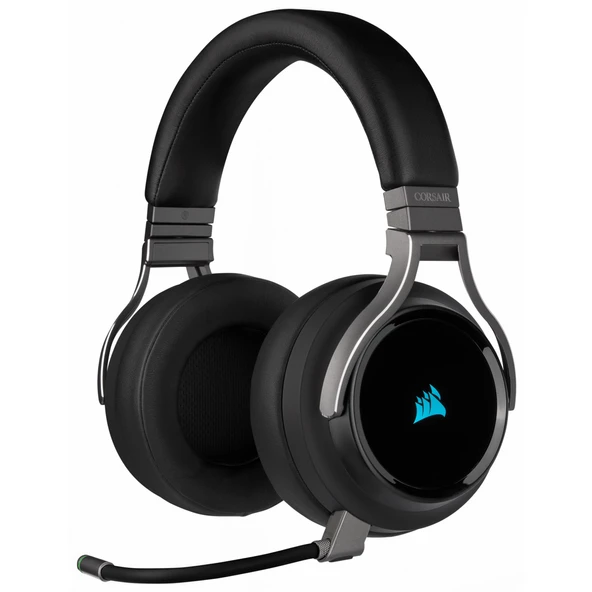 CORSAIR CA-9011185-EU VIRTUOSO RGB Carbon Kablosuz Oyuncu Kulaklığı