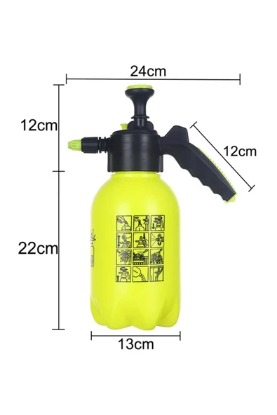 Basınçlı Köpük Püskürtücü Köpük Atıcı Araç Köpük Atıcı Araç Yıkama 2 Litre - Resim 3