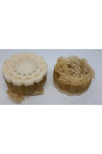 Doğal El Yapımı Aloevera Özlü Peeling Sabun semos004