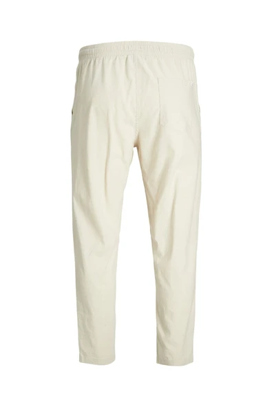 JACK JONES Erkek Bej Jogger Pantolon 12229699 - 6