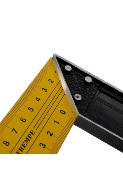 Sarı Marangoz Gönye 60 Cm - 3