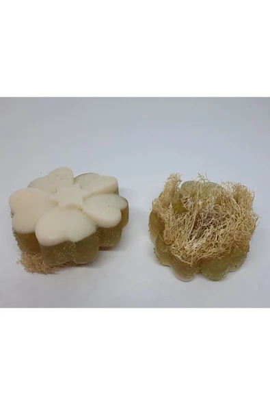 Doğal El Yapımı Aloevera Özlü Peeling Sabun semos002