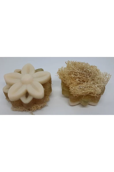 Doğal El Yapımı Aloevera Özlü Peeling Sabun semos006