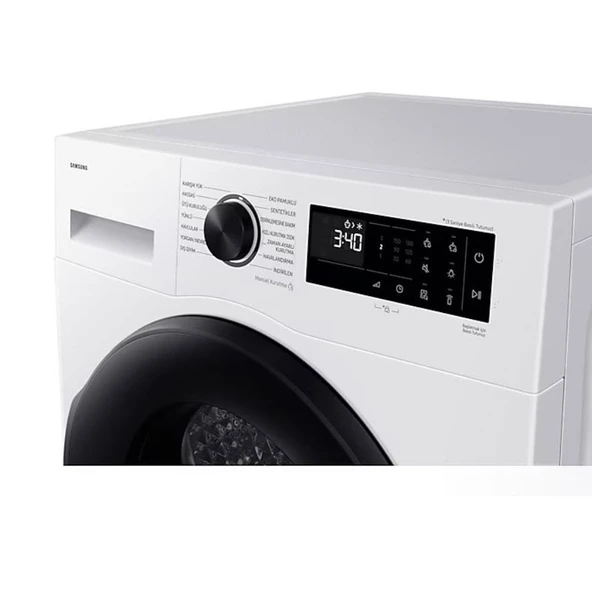 Samsung DV90DG52A0AEAH 9 Kg A+++ Beyaz Çamaşır Kurutma Makinesi - 8