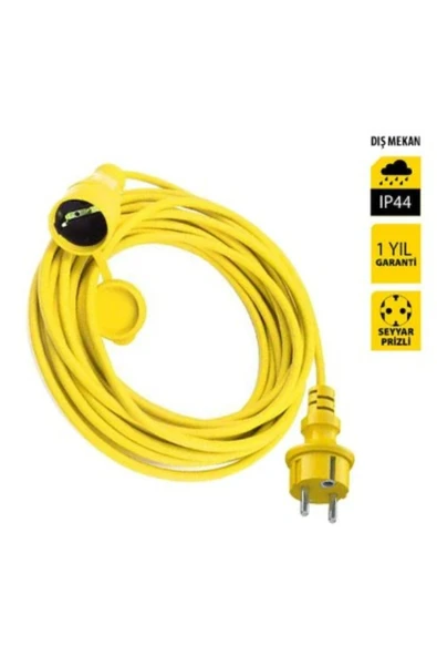 Bakır Uzatma Kablosu 25mt 3x1.5mm (KAPAKLI) ürün görseli