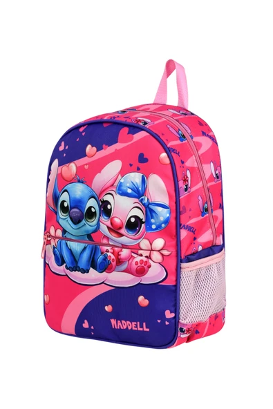 Waddell Lisanslı Stitch Temalı Anaokul Kreş Sırt Çantası 25507 - 4