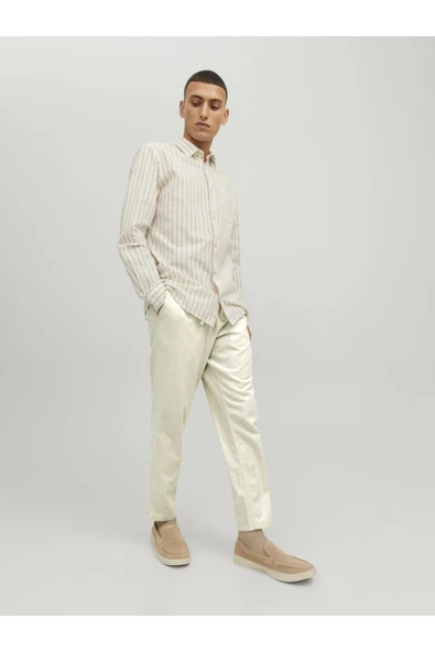 JACK JONES Erkek Bej Jogger Pantolon 12229699