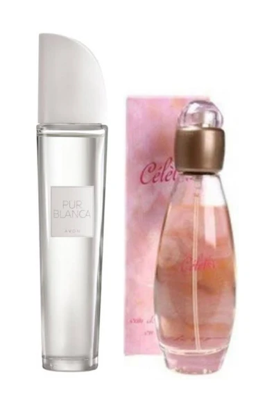 Celebre Edt 50 Ml Ve Pur Blanca Edt 50 Ml Kadın Parfüm 2 Li Set