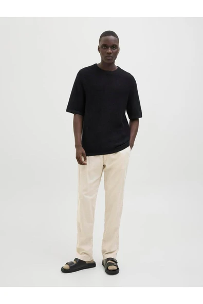 JACK JONES Erkek Bej Pamuklu Jogger 12274977